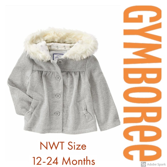 Gymboree Baby Girls Long Sleeve Zip Up Jacket